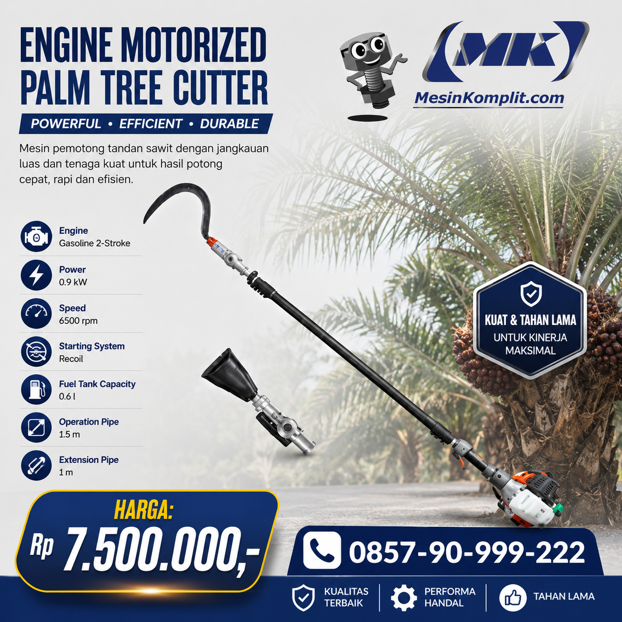 Mesin Eggrek Pemotong Saw...
